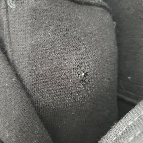 Sandro Paris Bamo Studded Sweater Black Gold Mirrored Embellished Oversized - Picture 11 of 15